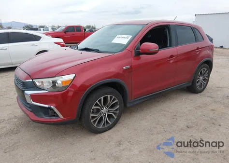 2016 Mitsubishi Outlander Sport 2.4 Es z USA, uszkodzony, nr VIN JA4AP3AW9GZ030327